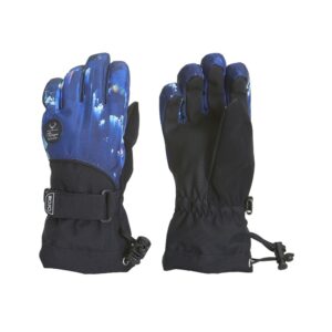 ROJO GIRLS MAXIMISE GLOVE-BLUE