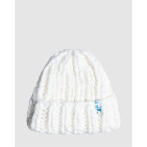 ROXY CHLOE KIM BEANIE - WHITE