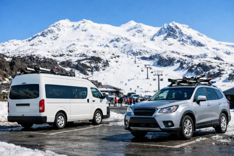Shuttle vs Self Drive at Mt Ruapehu
