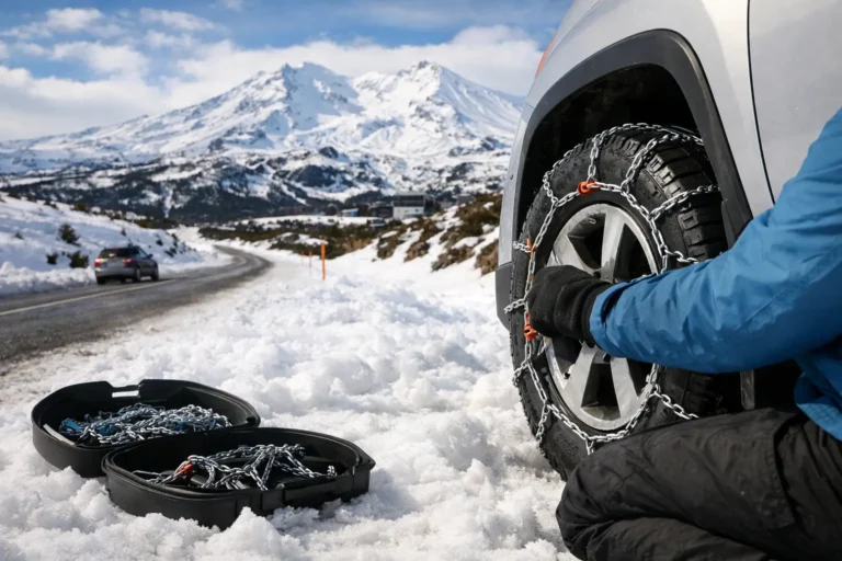 Snow Chain Fitting Guide for Mt Ruapehu
