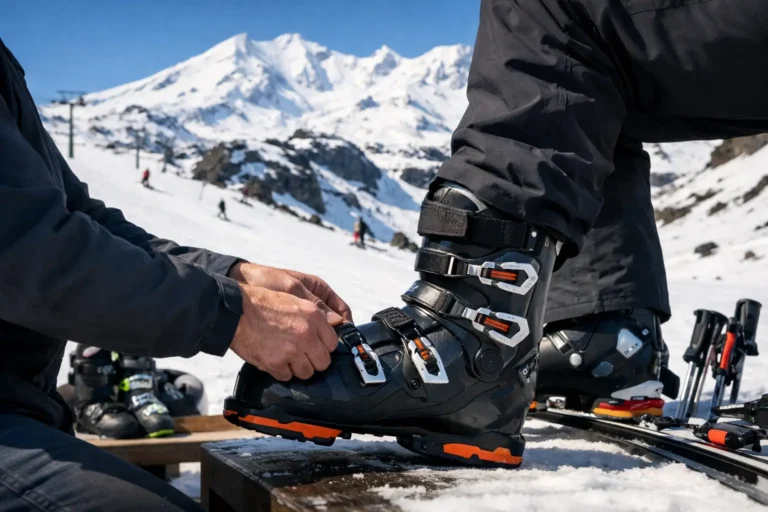 Boot Fitting for Better Days on Mt Ruapehu