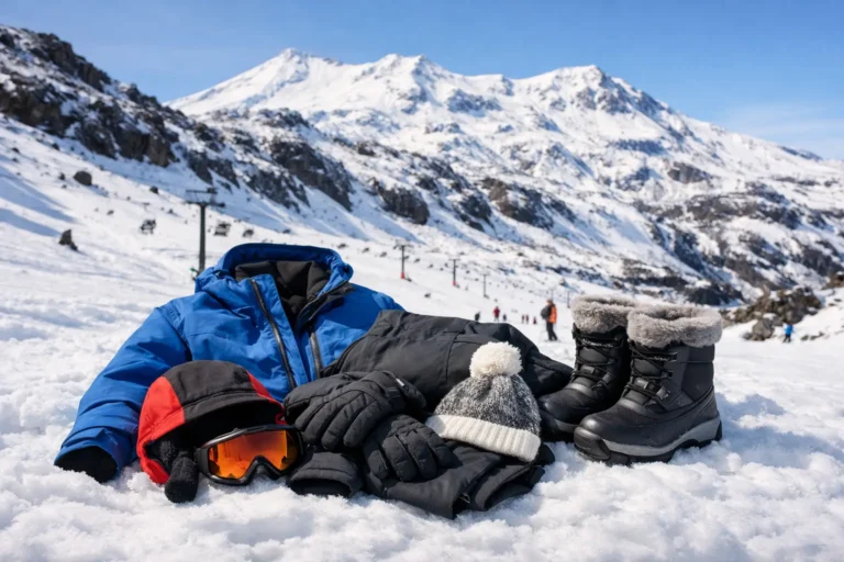Snowplay Clothing Setup Example for Mt Ruapehu