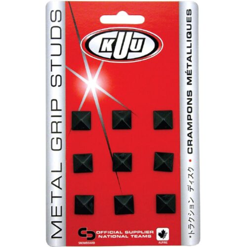 KUU PYRAMID STUDS STOMP-BLACK