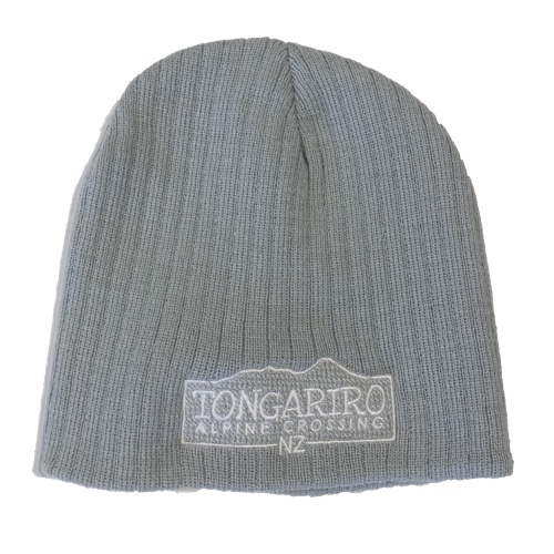 TONGARIRO BEANIE LT GREY STR-5